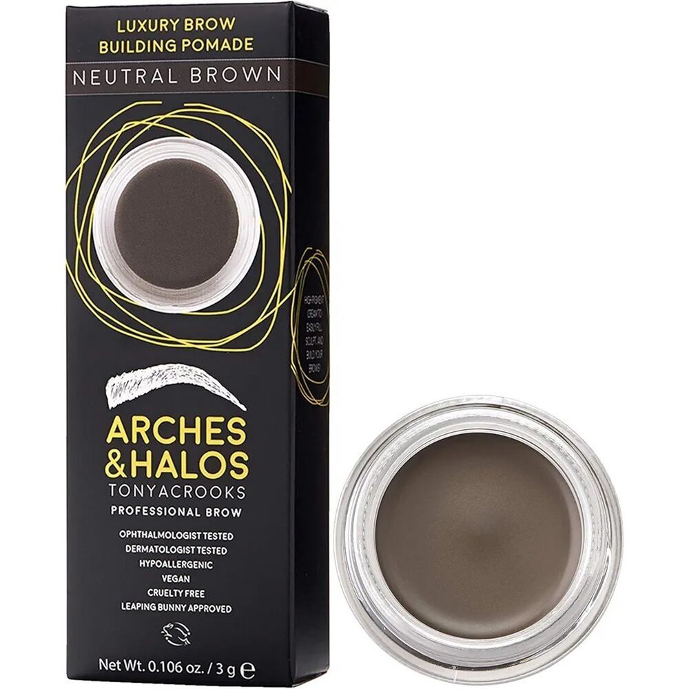 Arches And Halos Brow Building Pomade Neutral Brown